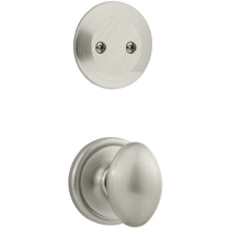 Kwikset 606L Laurel Egg Dummy Inactive Interior Trim for Handleset