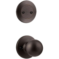 Kwikset 606P Polo Knob Dummy Inactive Interior Trim for Hand