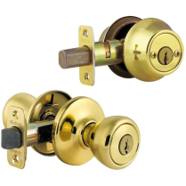 Kwikset 690T 3 Code RCAL RCS Entry Knob w/ Single Deadbolt