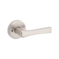 Kwikset 730KAL156ALRCS Katella Lever Privacy Nickel