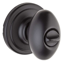 Kwikset 730L 514 RCAL RCS Laurel Iron Black Privacy Knob