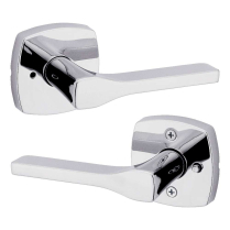 Kwikset 730TPLMDT6ALRCS Midtown Lever Privacy Tripoli Chrome