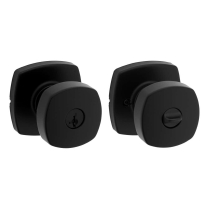 Kwikset 740AYKMDT514SMT6ALRCS Midtown Knob Entry Black