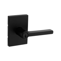 Kwikset 740HFLRCTSMT5146ALRCSK3 San Clmte Rect Trm Entry Blk