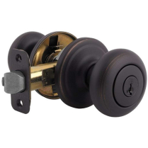 Kwikset 740J 11P SMT Juno Knob Venetian Bronze Keyed Entry
