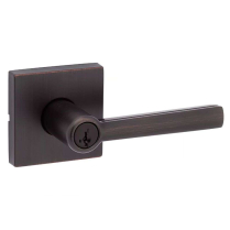 Kwikset 740MRL SQT 11P SMT Montreal Lever (Square) Keyed Entry SmartKey Venetian Bronze