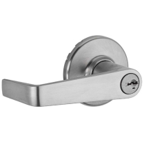 756KNL 26D SMT KINGTON ENTRY SATIN CHROME GRADE 2 LEVER