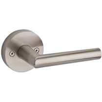Kwikset 788MIL RDT 15 Milan Lever (Round) Half Dummy Satin Nickel