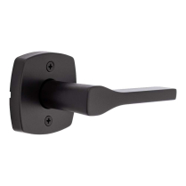 Kwikset 788TPLMDT Midtown Lever Dummy Tripoli Black