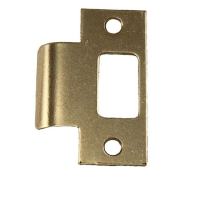 Kwikset 83028-3 T-Strike Brass Square Corner