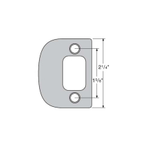 Kwikset 84638 690/US11P Full Lip Strike 2-1/4" Strike