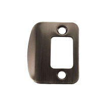 Kwikset 85303 2-1/4&rdquo; Full Lip Round RCS4 Deadbolt Strike Pla