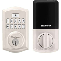 Kwikset 260 Keypad Deadbolt Contemporary Satin Nickel