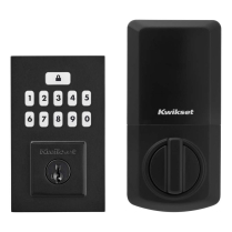 Kwikset 260 Keypad Deadbolt Contemporary Matte Black