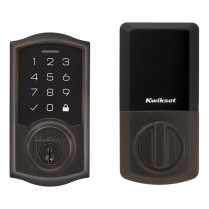 Kwikset 270 Touchpad Deadbolt Traditional Venetian Bronze