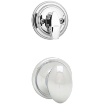 Kwikset 966L Laurel Egg Single Cylinder Interior Trim for Ha