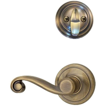 Kwikset 966LL Lido Lever Single Cylinder Interior Trim for H