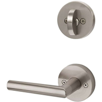 Kwikset 966MIL 15 RDT Milan Satin Nickel Inside Trim