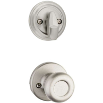 Kwikset 966T Tylo Knob Single Cylinder Interior Trim for Han