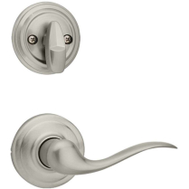 Kwikset 966TNL 15 LH Tustin Lever Satin Nickel Interior Pack
