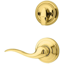 966TNL 3 RH TUSTIN LEVER BRASS INTERIOR PACK
