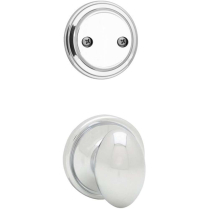 Kwikset 968L Laurel Egg Dummy Inactive Interior Trim for Han