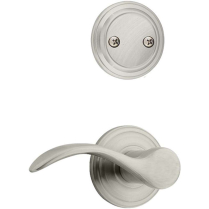 Kwikset 968PML Pembroke Lever Single Dummy Interior Trim for