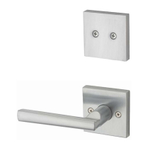 Kwikset 973MRL SQT Montreal Dummy Inactive Interior Trim for Handleset