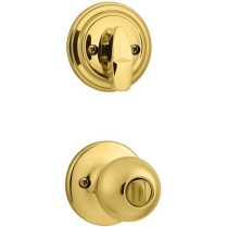 Kwikset 978P Knob Polo Single Cylinder Interior Trim for Handleset
