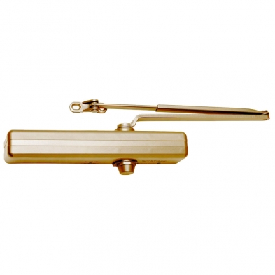 LCN 1461-Rw/PA-BRASS Regular Arm W/62Pa Shoe Door Closer