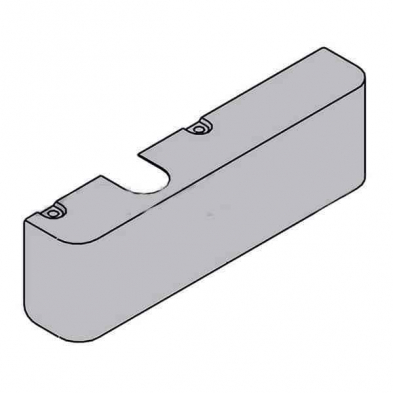 LCN 4010-72MC-LH-AL Metal Cover, Left Hand, Aluminum