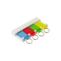 Lucky Line 4 Key Tag Rack