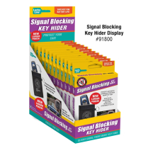 Lucky Line 91800 Signal Blocking Key Hider 12 per Display Box