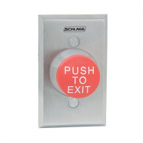 Schlage Electronics 621RD-EX-NS 1-1/4" Button