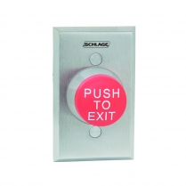 Schlage Electronics 623RD-EX 1-5/8" Mushroom Button