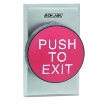 Schlage Electronics 625RD-EX 2-3/4" Mushroom Button