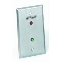 Schlage Electronics 800L2 2 LEDs On Single Gang Plate