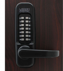 LockeyUSA 115P JB Heavy-Duty Mech Digital Combo Panic Trim