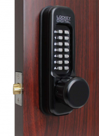 LockeyUSA 1600JBMG Keyless Heavy Duty Knob Lock