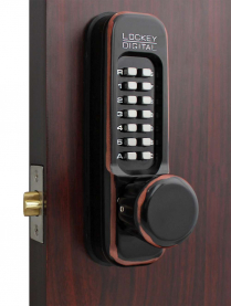 LockeyUSA 1600OIL Keyless Heavy Duty Knob Lock