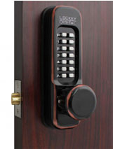 LockeyUSA 1600OIL Keyless Heavy Duty Knob Lock