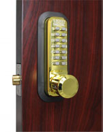 LockeyUSA 2830BB Keyless Knob Lock Passage