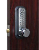 LockeyUSA 2830BC Keyless Knob Lock Passage