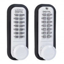 LockeyUSA 2830WHDC Keyless Knob Lock Passage