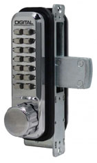 LockeyUSA 2900BCDC Keyless Narrow Stile Deadbolt Lock