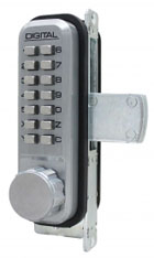 LockeyUSA 2900DC MG Mech Digital Dbl Combo Narrow Mort Deadbolt