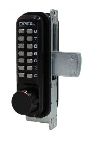LockeyUSA 2900OIL Keyless Narrow Stile Deadbolt Lock