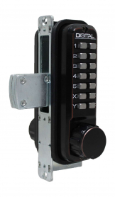 LockeyUSA 2900OILDC Keyless Narrow Stile Deadbolt Lock