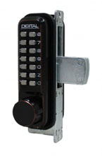 LockeyUSA 2900OILDC Keyless Narrow Stile Deadbolt Lock