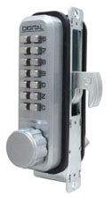 LockeyUSA 2950DC MG Mech Digital Dbl Combo Narrow Mort Hook